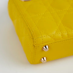 Deal of the Week- Dior Lady Dior Micro Yellow