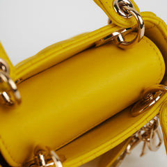 Deal of the Week- Dior Lady Dior Micro Yellow