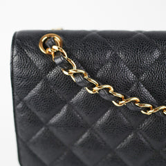 Chanel Classic Flap Jumbo Caviar Black Shoulder Bag