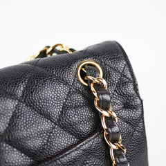 Chanel Classic Flap Jumbo Caviar Black Shoulder Bag