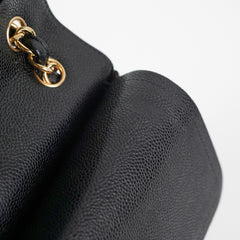Chanel Classic Flap Jumbo Caviar Black Shoulder Bag