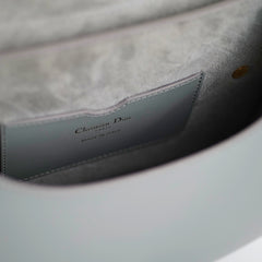 Christian Dior Medium Bobby Grey Calfskin Bag