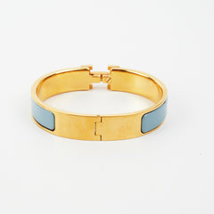 Hermes Clic H Bracelet PM Blue