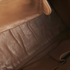 Celine Micro Luggage Taupe Tote