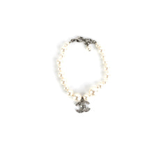 Chanel Pearl CC Bracelet (Costume Jewellery)