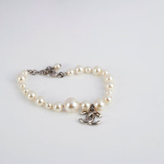 Chanel Pearl CC Bracelet (Costume Jewellery)