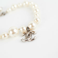Chanel Pearl CC Bracelet (Costume Jewellery)