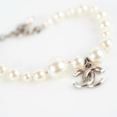 Chanel Pearl CC Bracelet (Costume Jewellery)