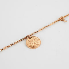 Hermes Ex Libris Bracelet 18K Rose Gold 2023