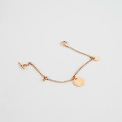 Hermes Ex Libris Bracelet 18K Rose Gold 2023