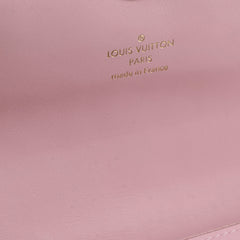 Louis Vuitton Flore Chain Wallet On Chain Monogram Pink