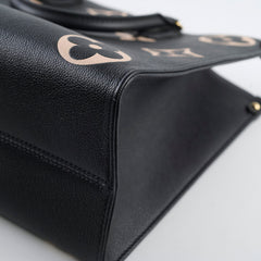 Louis Vuitton On The Go MM Empriente Black/Beige