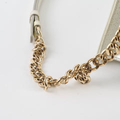 Dior Diorama Small White Pearl