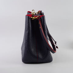 Louis Vuitton Neo Noe Empreinte Navy/Marine Rouge