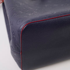 Louis Vuitton Neo Noe Empreinte Navy/Marine Rouge
