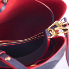 Louis Vuitton Neo Noe Empreinte Navy/Marine Rouge