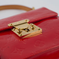 Louis Vuitton Spring Street Vernis Bag Monogram Red