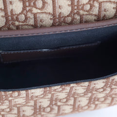 Christian Dior Medium Oblique Bobby Bag Brown