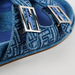 Fendi Denim Sandals Size 40