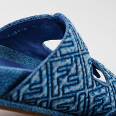 Fendi Denim Sandals Size 40