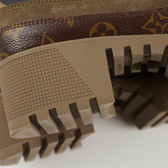 Louis Vuitton Women Boots Size 38 Multicolor/Monogram