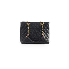 Chanel Caviar GST Grand Shopping Tote Black