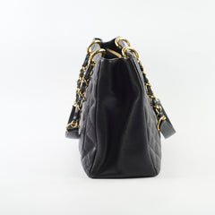 Chanel Caviar GST Grand Shopping Tote Black