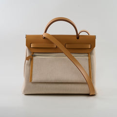 Hermes Herbag 31 Limited Edition Beige Canvas 2022
