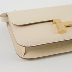 Hermes Constance Elan Craie Epsom GHW - Stamp K