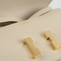 Hermes Constance Elan Craie Epsom GHW - Stamp K