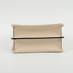 Fendi IseeU Petite Peekaboo Braid Leather Ivory