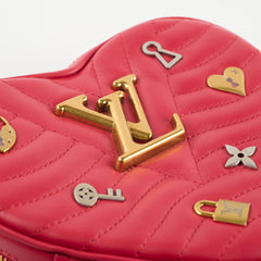Louis Vuitton New Wave Heart Crossbody Red