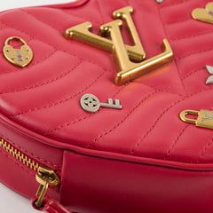 Louis Vuitton New Wave Heart Crossbody Red