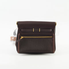 Hermes Mini Herbag Ebene/Chocolate - Stamp K