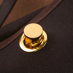 Hermes Mini Herbag Ebene/Chocolate - Stamp K