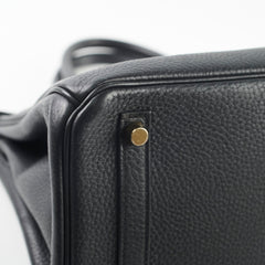 Hermes Birkin 30 Togo Black - Stamp X
