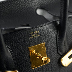 Hermes Birkin 30 Togo Black - Stamp X