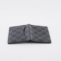 Louis Vuitton Mens Card Holder Damier Graphite