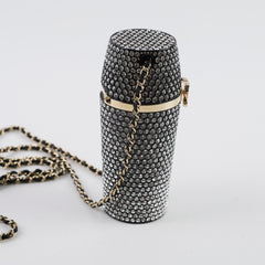 Chanel Crystal Lipstick Case With Chain 2021