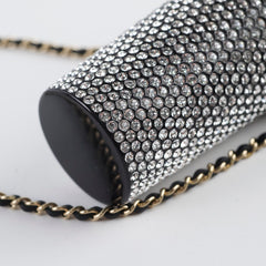 Chanel Crystal Lipstick Case With Chain 2021