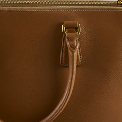 Prada Large Galleria Saffiano Tan Tote Bag