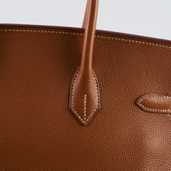 Hermes Birkin 35 Gold GHW Togo 2001