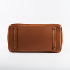 Hermes Birkin 35 Gold GHW Togo 2001