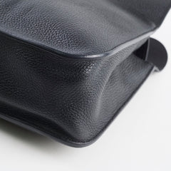 Hermes Halzan 31 Black PHW A Stamp