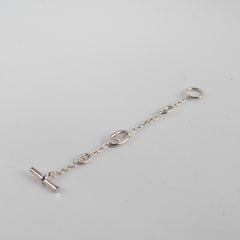 Hermes Chaine D'Ancre Silver Bracelet