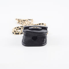 Chanel Caviar Airpod Case Black 30 Series