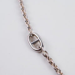 Hermes Farandole Silver Necklace 80