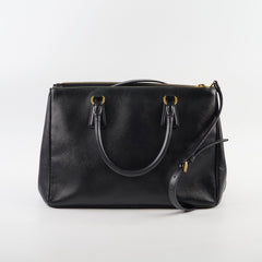 Prada Saffiano Large Galleria Tote Black