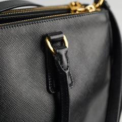 Prada Saffiano Large Galleria Tote Black