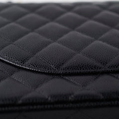 Chanel Maxi Classic Double Flap Black Caviar 2022